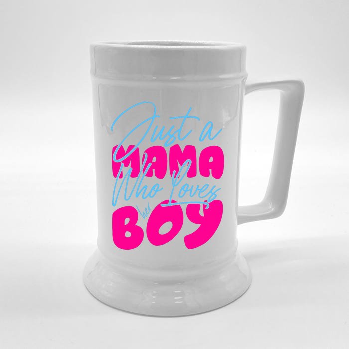 Mother's Day T Design Vector Front & Back Beer Stein