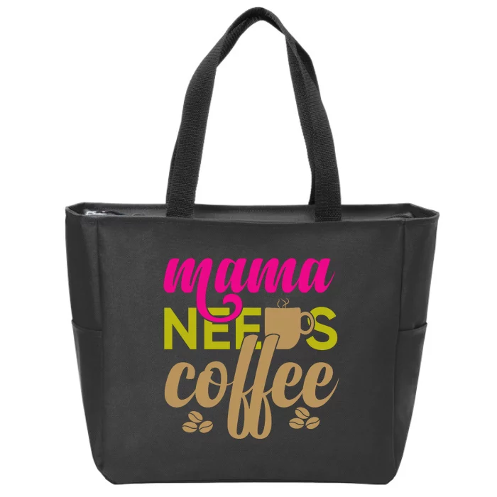 Mother's Day T Design Vector Zip Tote Bag