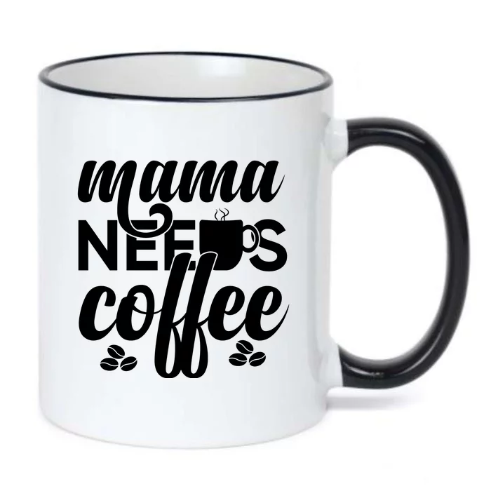 Mother's Day T Design Vector Black Color Changing Mug