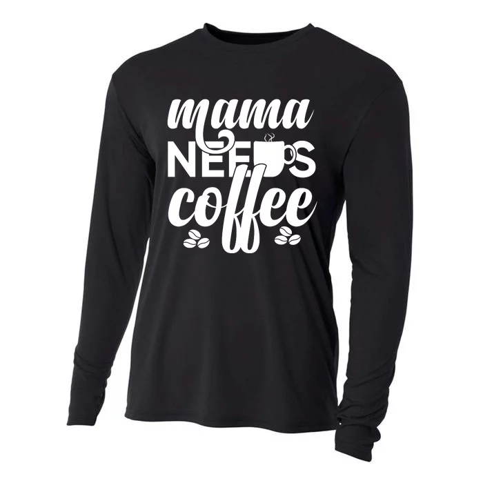 Mother's Day T Design Vector Cooling Performance Long Sleeve Crew