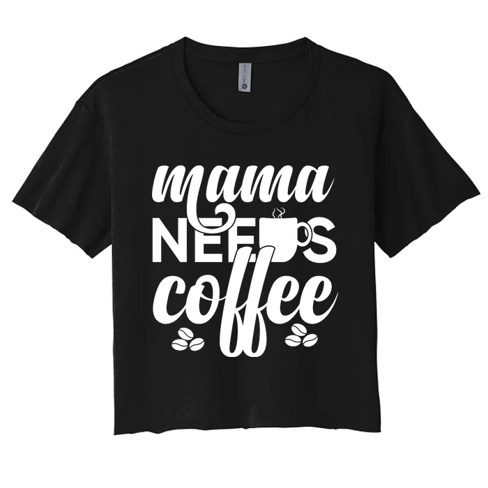 Mother's Day T Design Vector Women's Crop Top Tee