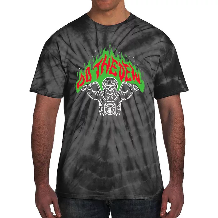 Mtn Dew Throttle Up Out Of Hell Tie-Dye T-Shirt