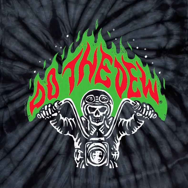 Mtn Dew Throttle Up Out Of Hell Tie-Dye T-Shirt