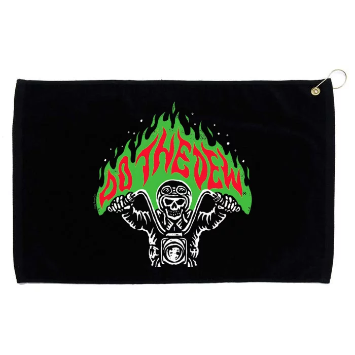 Mtn Dew Throttle Up Out Of Hell Grommeted Golf Towel