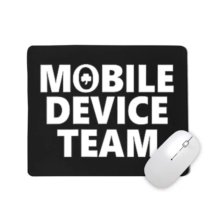 Mobile Device Team & Mobile Application Development Mousepad