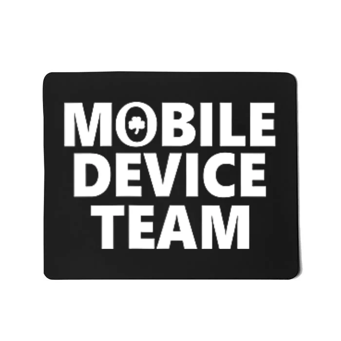 Mobile Device Team & Mobile Application Development Mousepad