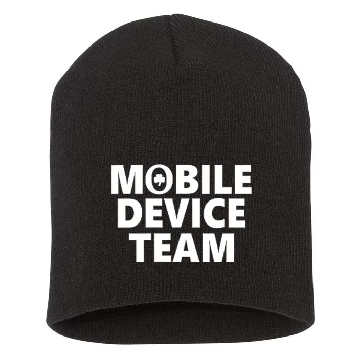 Mobile Device Team & Mobile Application Development Short Acrylic Beanie