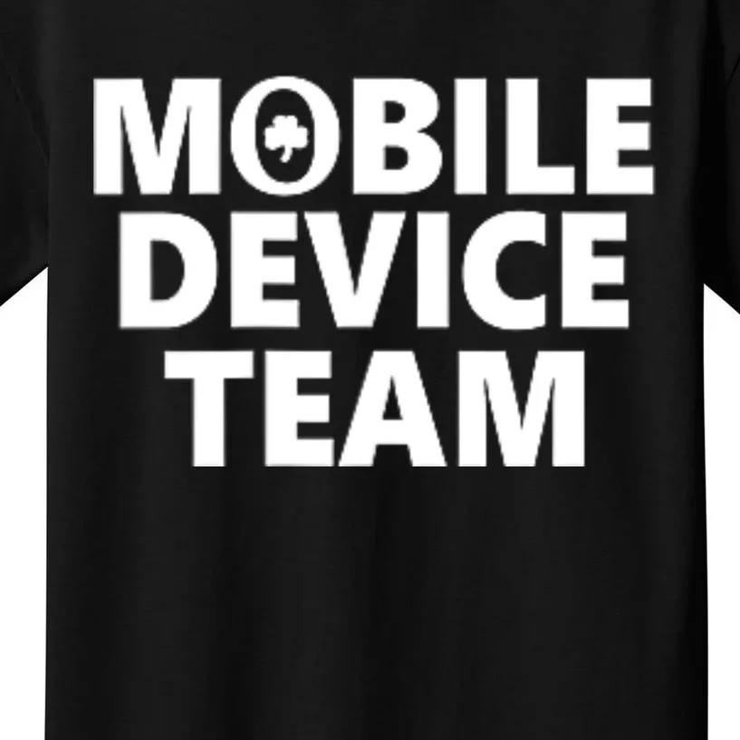 Mobile Device Team & Mobile Application Development Kids T-Shirt