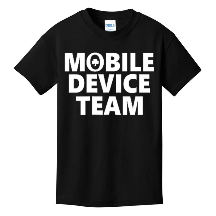 Mobile Device Team & Mobile Application Development Kids T-Shirt