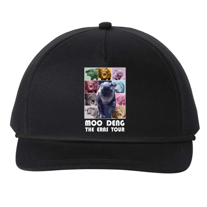 Moon Deng The Eras Tour Meme Hippo Snapback Five-Panel Rope Hat