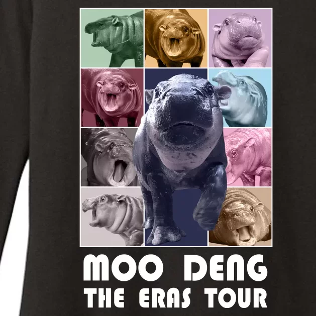 Moon Deng The Eras Tour Meme Hippo Womens CVC Long Sleeve Shirt