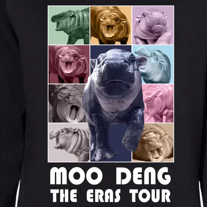 Moon Deng The Eras Tour Meme Hippo Womens California Wash Sweatshirt