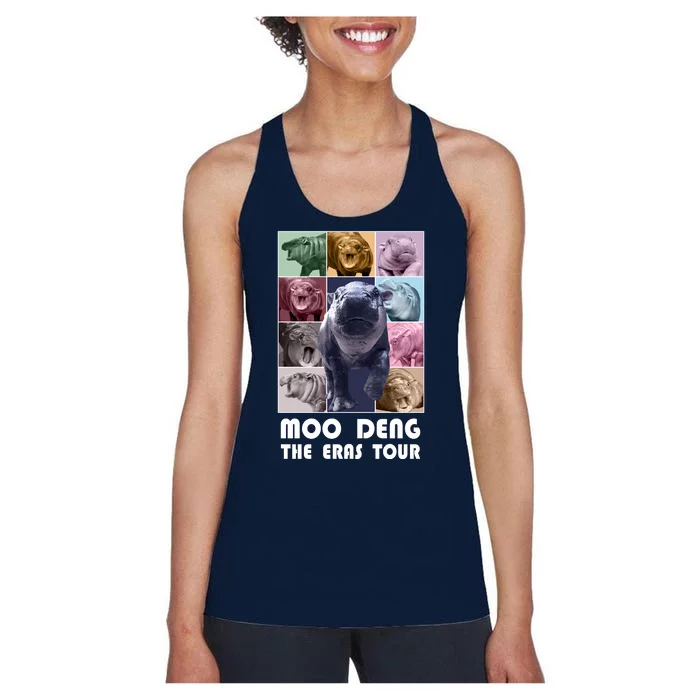 Moon Deng The Eras Tour Meme Hippo Women's Racerback Tank