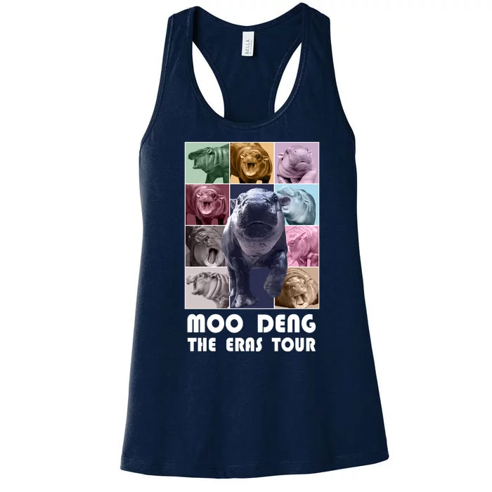 Moon Deng The Eras Tour Meme Hippo Women's Racerback Tank