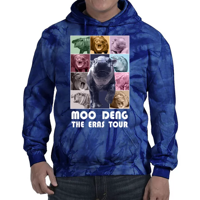 Moon Deng The Eras Tour Meme Hippo Tie Dye Hoodie