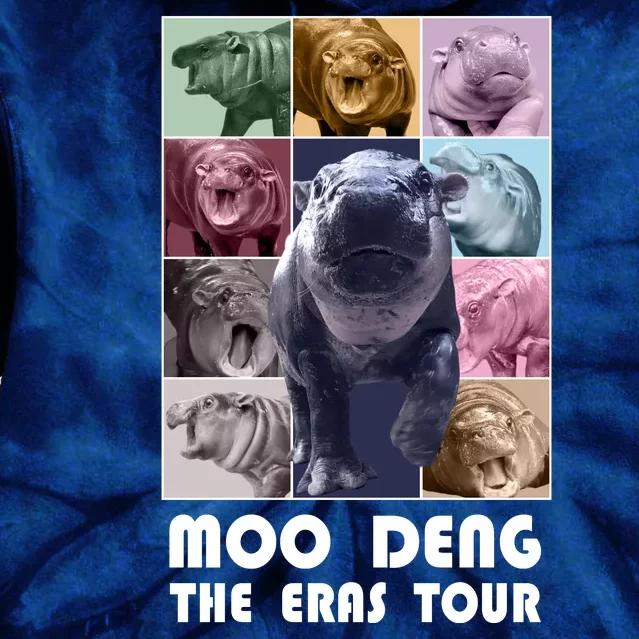 Moon Deng The Eras Tour Meme Hippo Tie Dye Hoodie