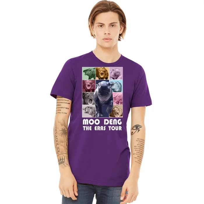 Moon Deng The Eras Tour Meme Hippo Premium T-Shirt