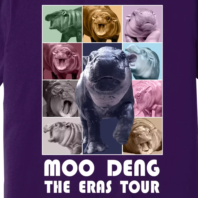 Moon Deng The Eras Tour Meme Hippo Premium T-Shirt