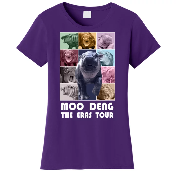 Moon Deng The Eras Tour Meme Hippo Women's T-Shirt