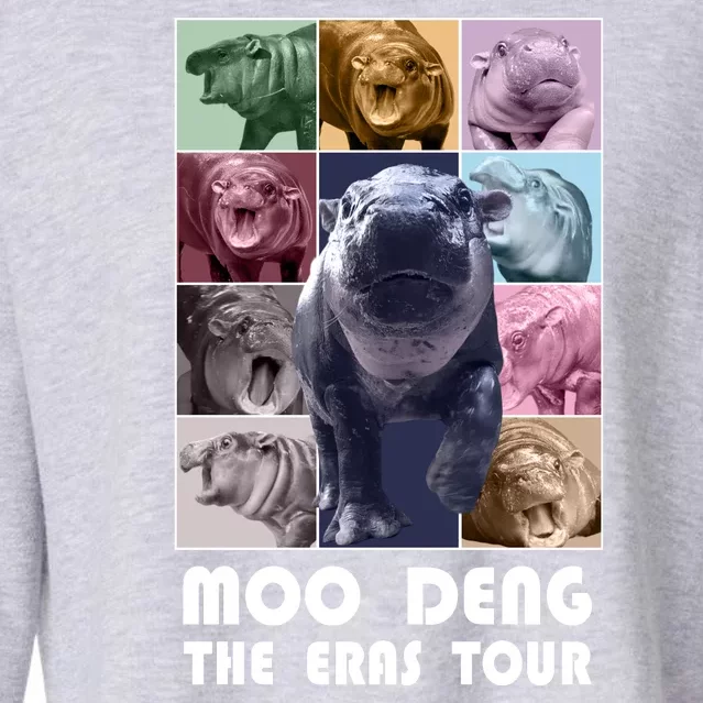 Moon Deng The Eras Tour Meme Hippo Cropped Pullover Crew