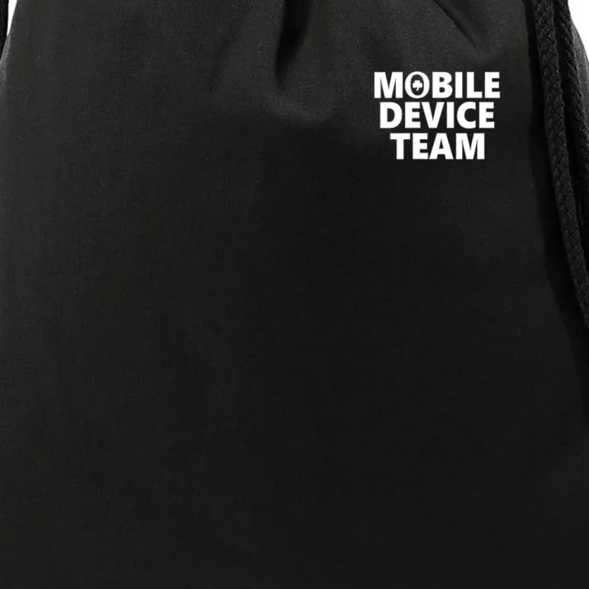 Mobile Device Team & Mobile Application Development Drawstring Bag