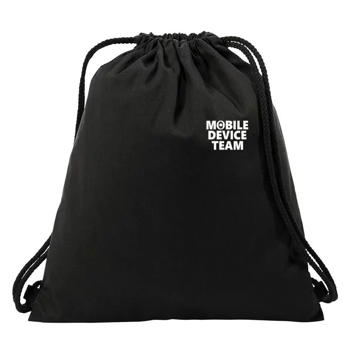 Mobile Device Team & Mobile Application Development Drawstring Bag