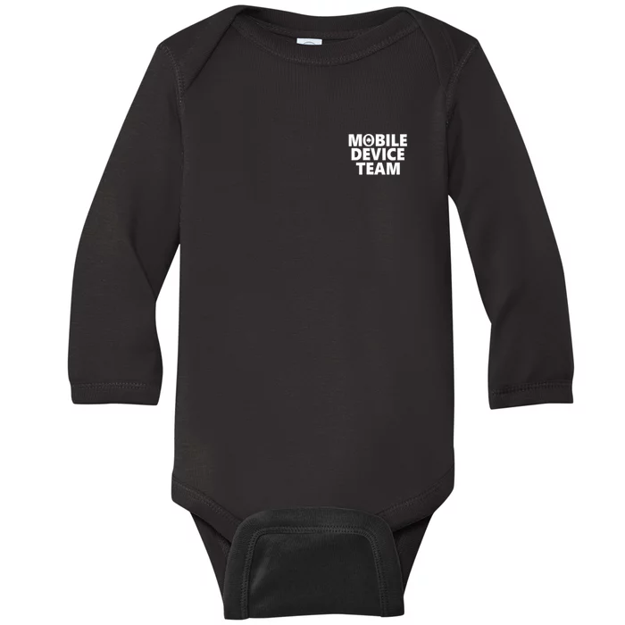 Mobile Device Team & Mobile Application Development Baby Long Sleeve Bodysuit