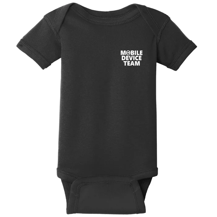 Mobile Device Team & Mobile Application Development Baby Bodysuit