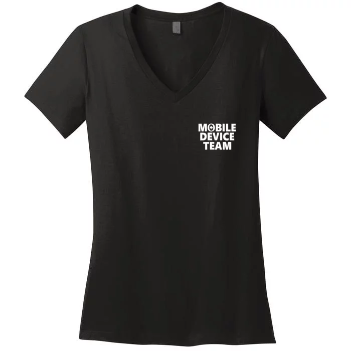 Mobile Device Team & Mobile Application Development Women's V-Neck T-Shirt