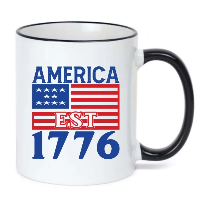 Memorial Day T  America Est Black Color Changing Mug