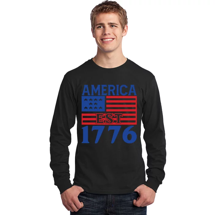 Memorial Day T  America Est Long Sleeve Shirt