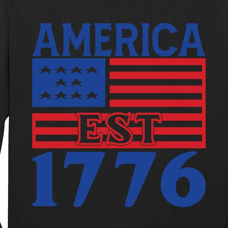 Memorial Day T  America Est Long Sleeve Shirt