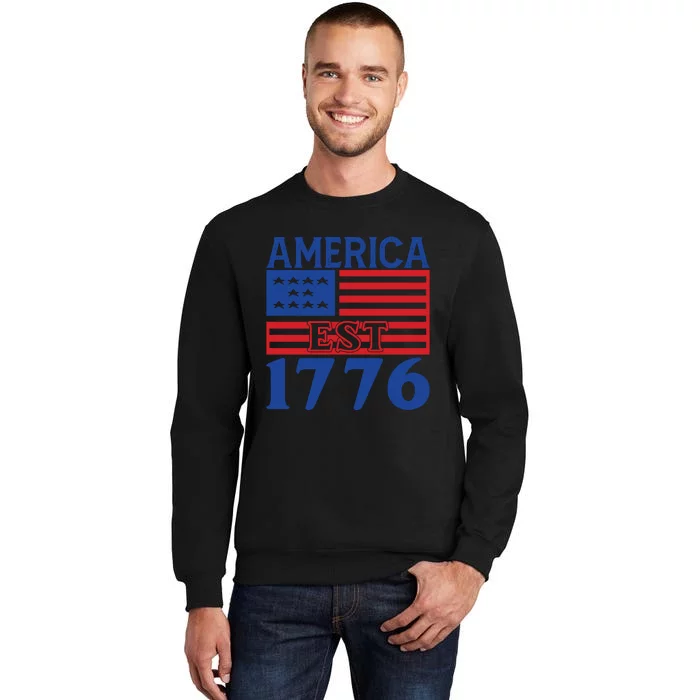 Memorial Day T  America Est Tall Sweatshirt