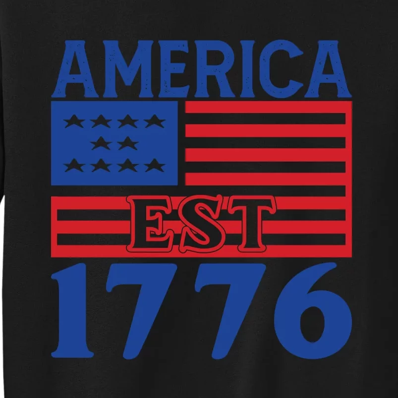 Memorial Day T  America Est Tall Sweatshirt