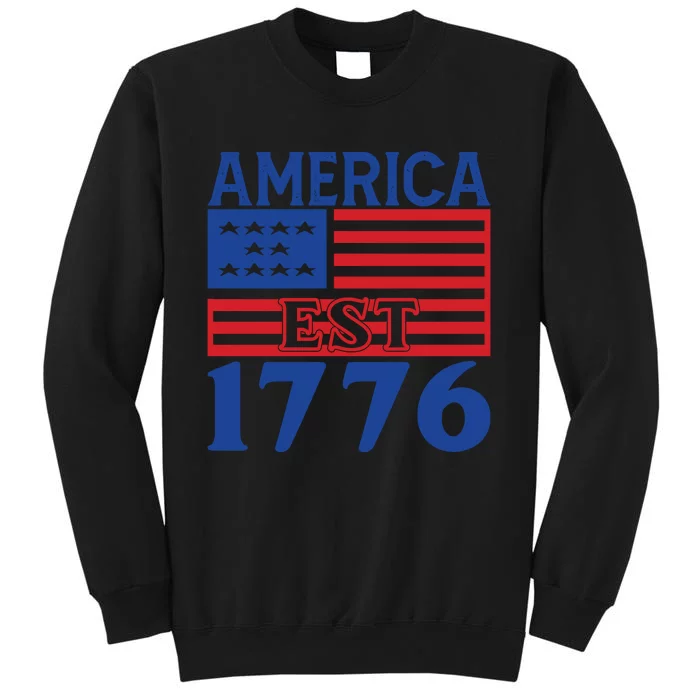 Memorial Day T  America Est Tall Sweatshirt