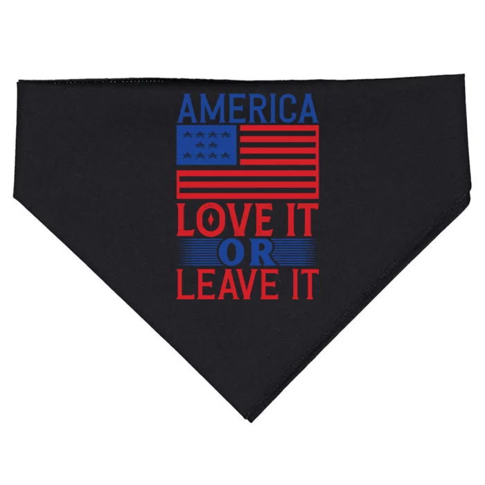 Memorial Day T  America USA-Made Doggie Bandana