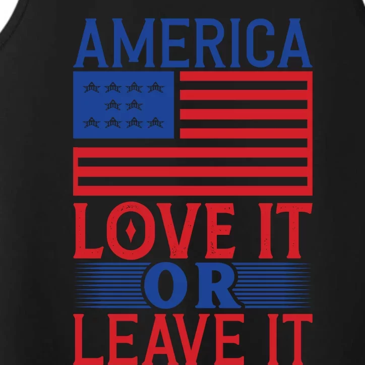 Memorial Day T  America Performance Tank