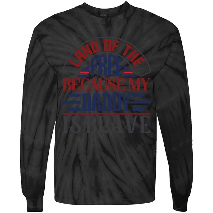 Memorial Day T Tie-Dye Long Sleeve Shirt