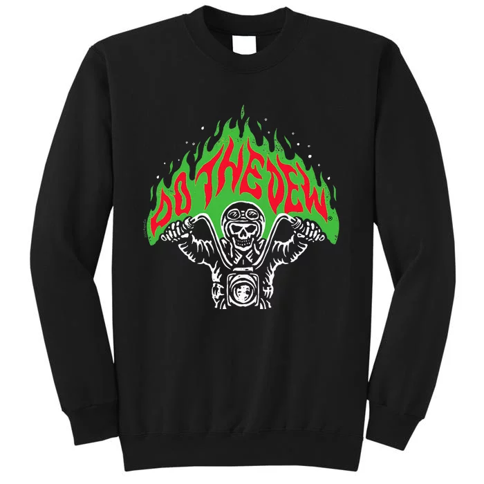 Mtn Dew Throttle Up Out Of Hell Tall Sweatshirt