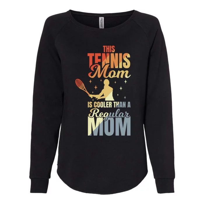 Mother's Day Tennis Mom Gift Womens California Wash Sweatshirt