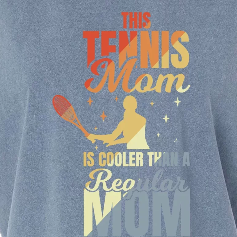 Mother's Day Tennis Mom Gift Garment-Dyed Women's Muscle Tee