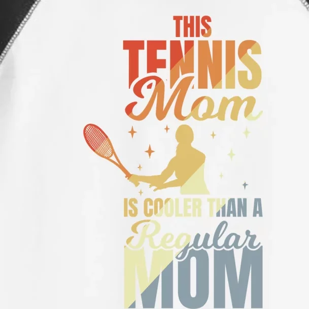 Mother's Day Tennis Mom Gift Toddler Fine Jersey T-Shirt