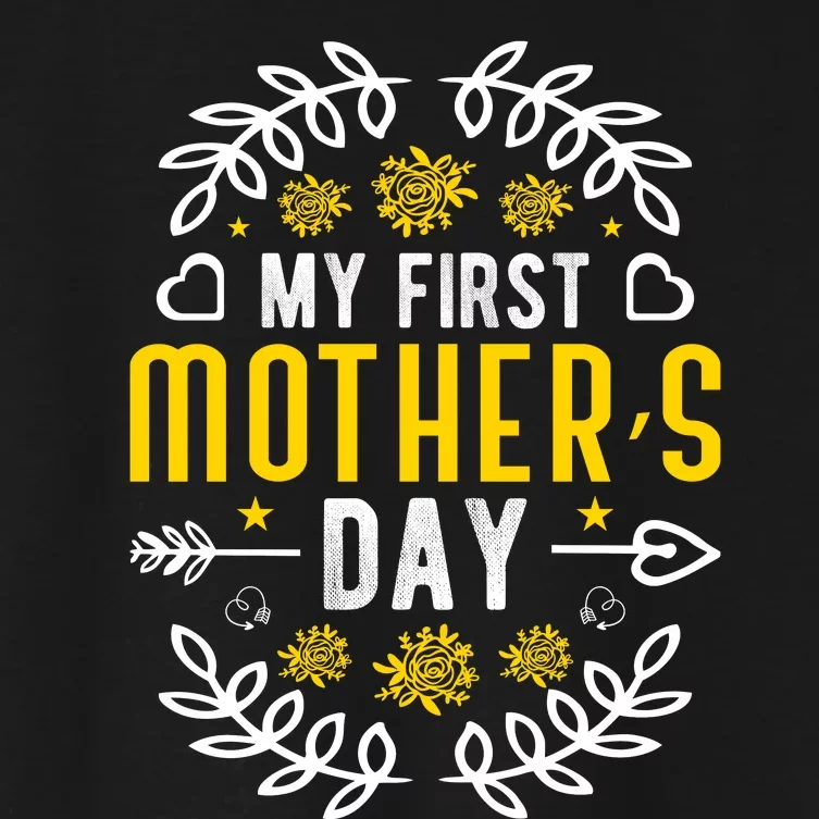 Mother's Day T For Best Mom Women's Crop Top Tee