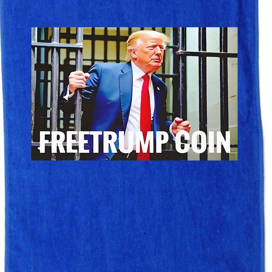 Maga Donald Trump Free Coin Platinum Collection Golf Towel