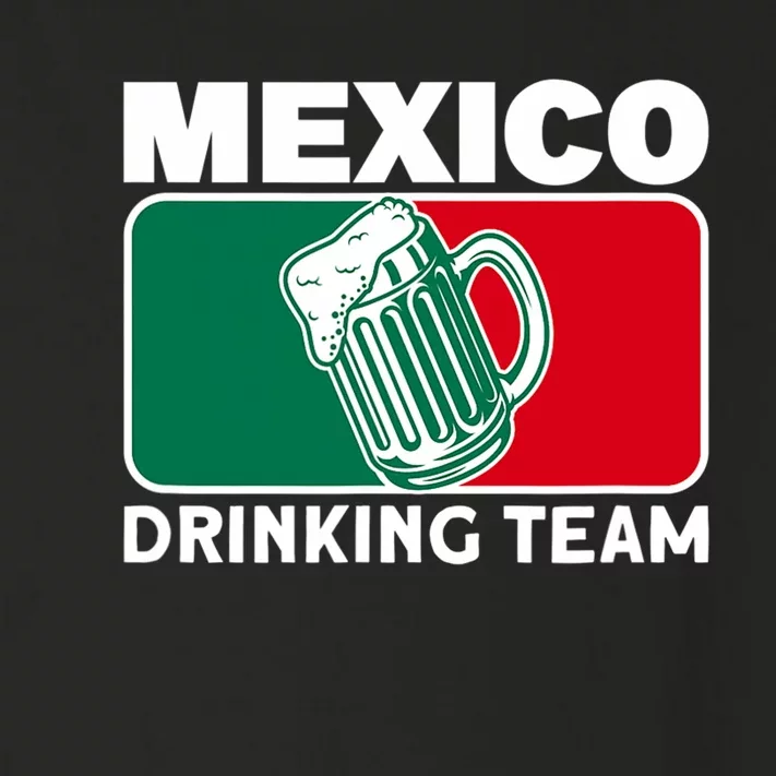 Mexico Drinking Team Funny Drinking Beer Lover Beer Pong Toddler Long Sleeve Shirt