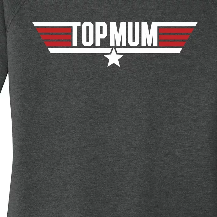 Mothers Day Top Mum Women's Perfect Tri Tunic Long Sleeve Shirt