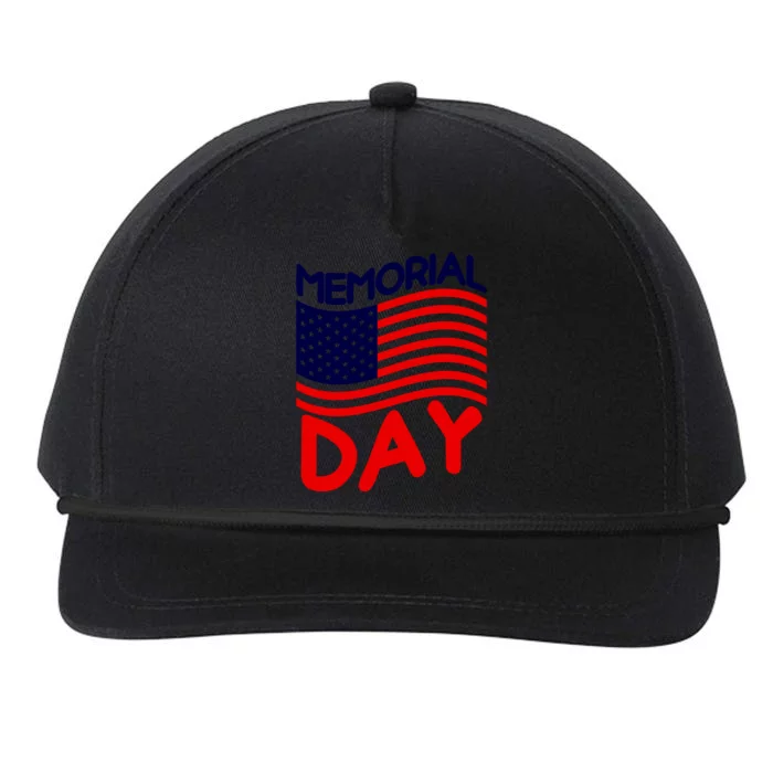 Memorial Day T Snapback Five-Panel Rope Hat