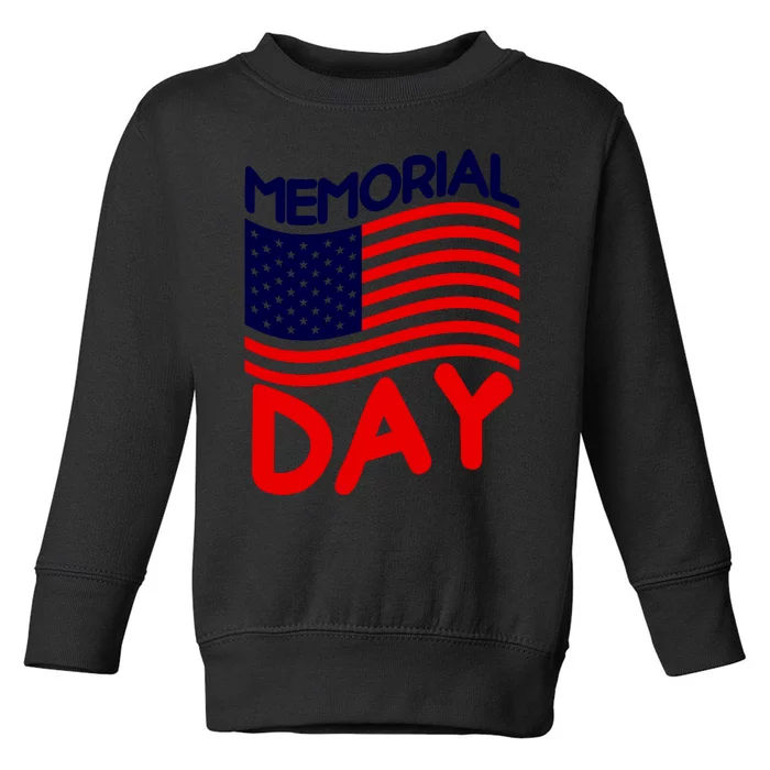 Memorial Day T Toddler Sweatshirt