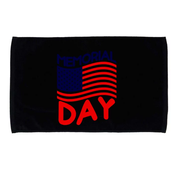 Memorial Day T Microfiber Hand Towel