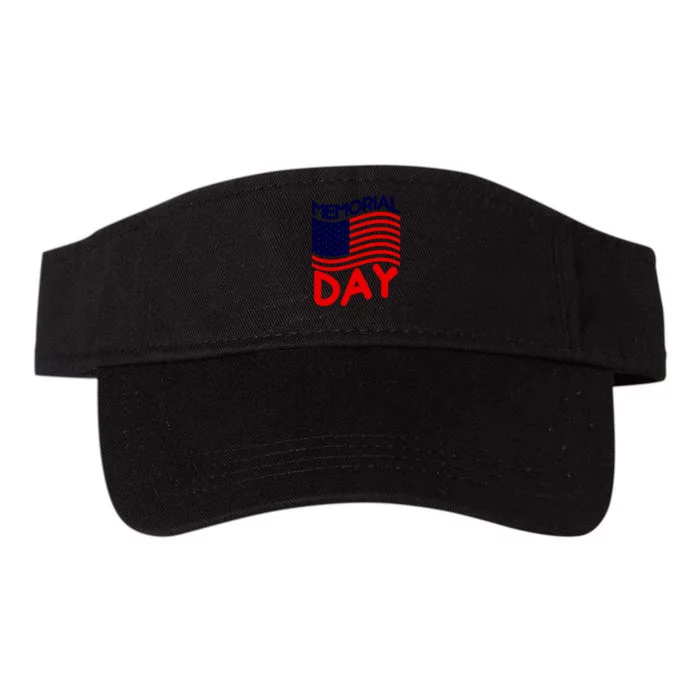 Memorial Day T Valucap Bio-Washed Visor